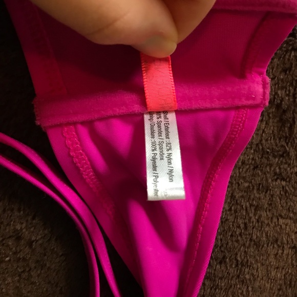 Vibrant Pink Bikini Top - Picture 4 of 4